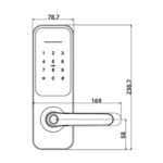 HIPCAM Smart Lock - HL3 Wifi - Imagen 3