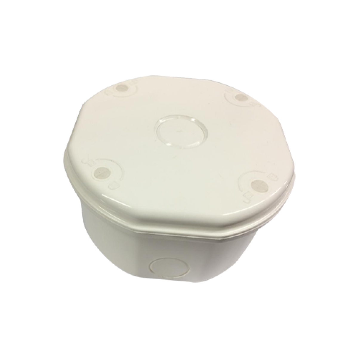 CAJA DE PASO 10X10 CM PLASTICA - Imagen 1