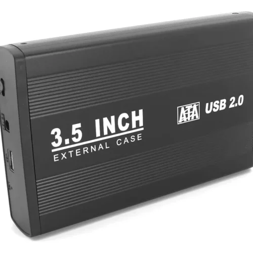 Caja Para Disco Duro Sata De Pc, 3.5 Usb 2.0 Caja Externa