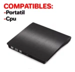 Unidad De Dvd Pop-up Externo, Quemador Usb - Imagen 3