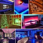 Cinta Led Multicolor RGB Luz 5mts + Control + Adaptador - Imagen 2