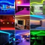 Cinta Led Multicolor RGB Luz 5mts + Control + Adaptador - Imagen 4