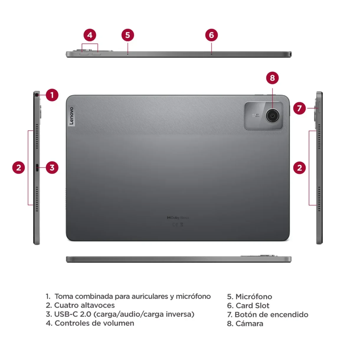 Tablet LENOVO Tab M11 128GB - Imagen 5