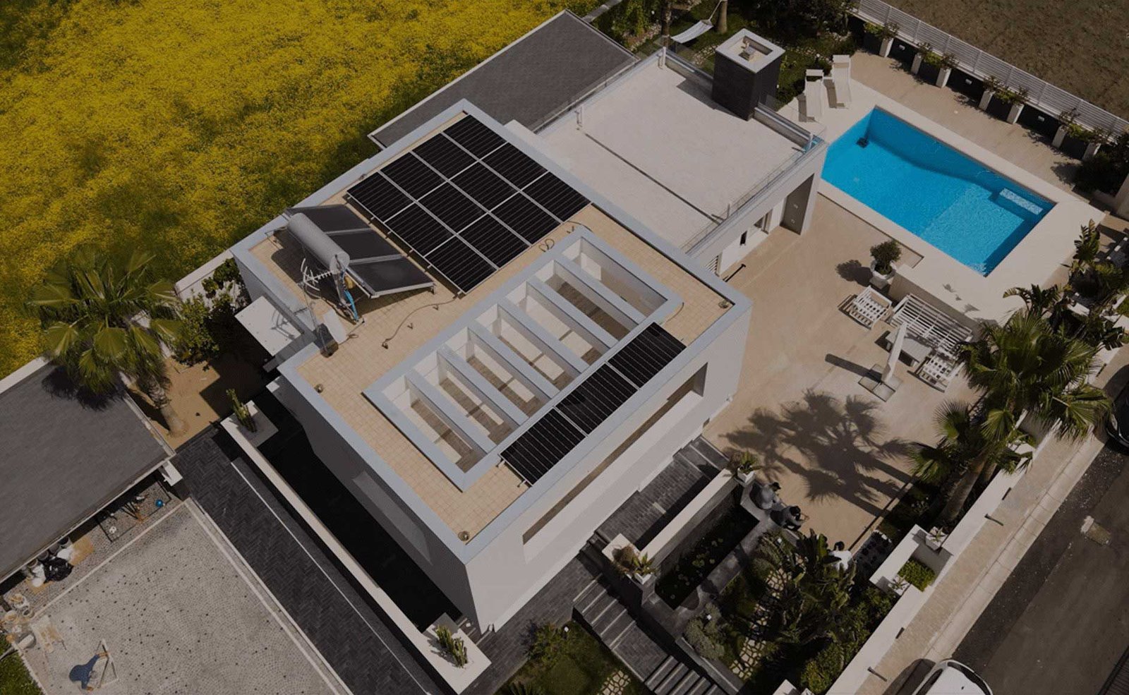 paneles solares instalados